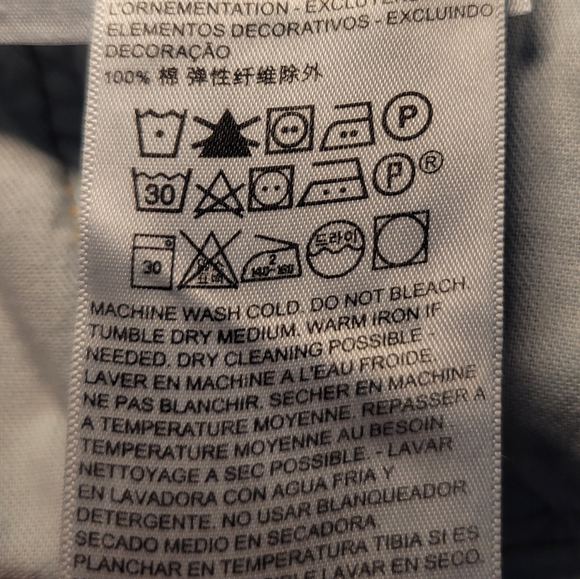 Levi's Mens 505 Blue Jeans Size 40X32 Classic‎ Straight Leg Style - Picture 9 of 16